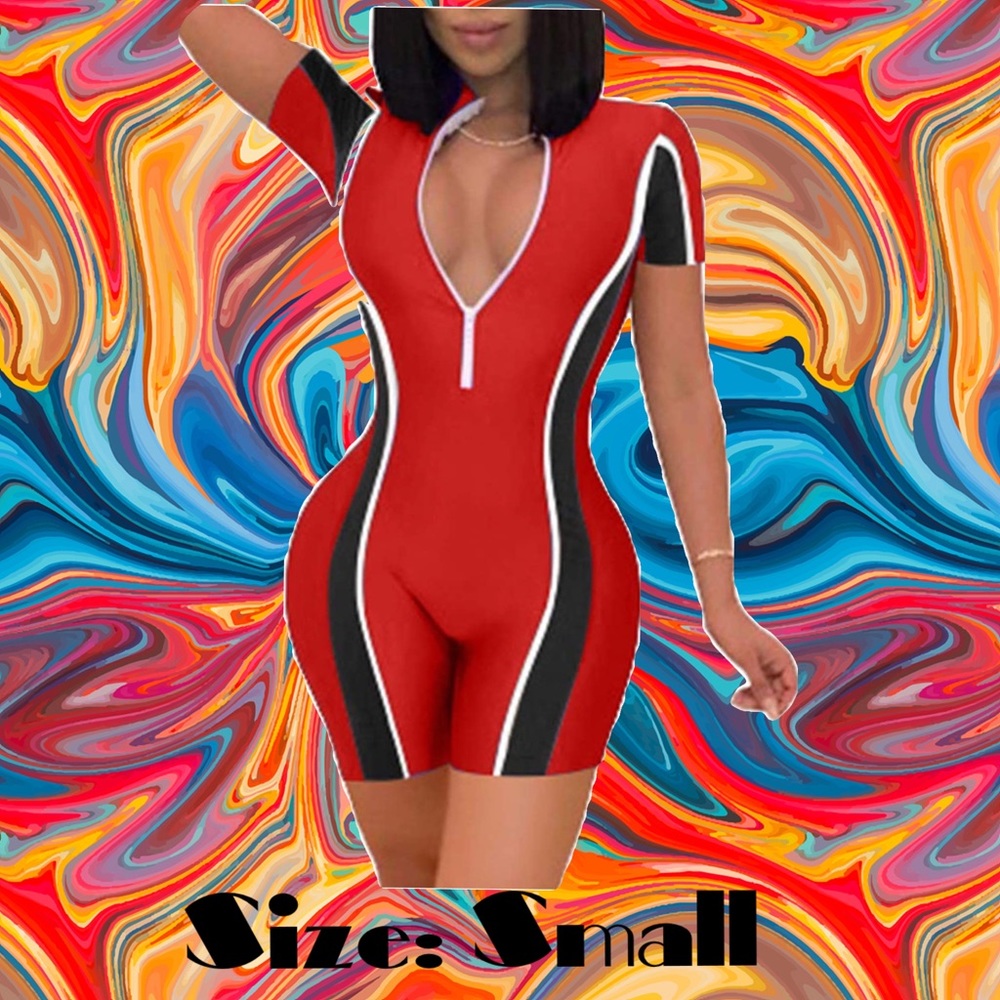 Bodycon Short Sleeve Rompers Shorts Jumpsuits